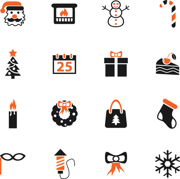 圣诞节图标设置图片下载