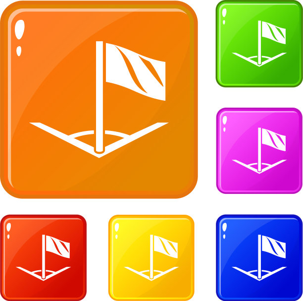 有棱角的足球图标设置颜色图片下载