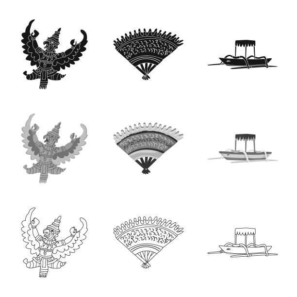 和旅游标志集图片下载