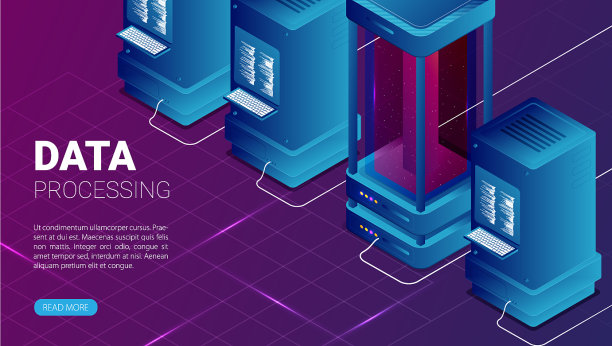 概念大数据处理能源站图片下载