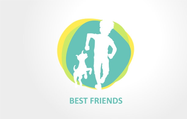设计logo图形最好的朋友图片下载