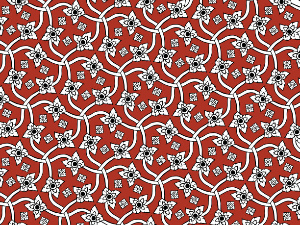 泰国传统墙纸装饰图片下载