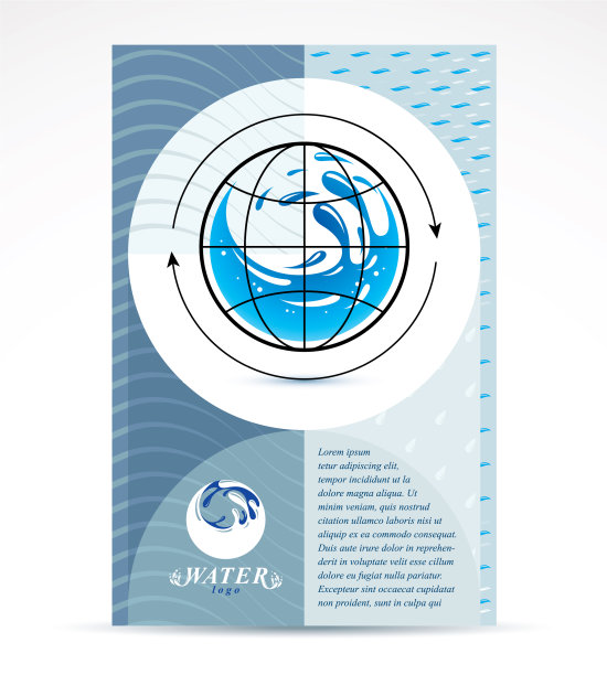 送水业务公司传单图片下载