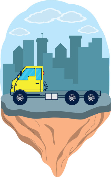 运货卡车汽车图片下载