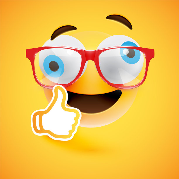 竖起大拇指的表情图片下载