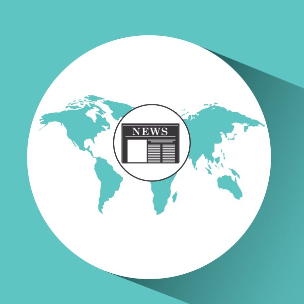 环球新闻概念图标图形图片下载