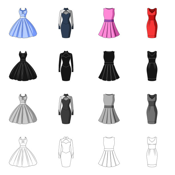 服饰及服饰符号图片下载