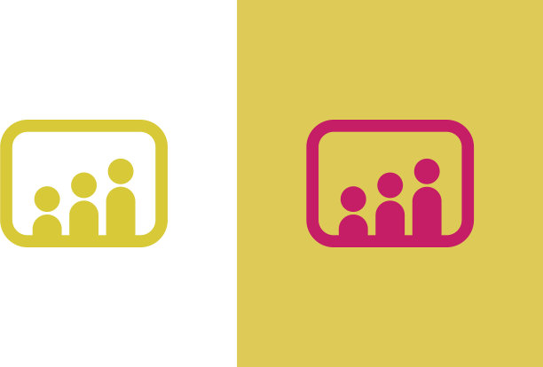 广场人群标志图片下载