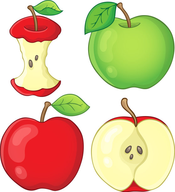 收集各种苹果图片下载