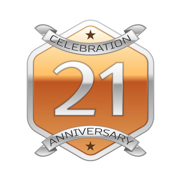 21周年庆银图片下载