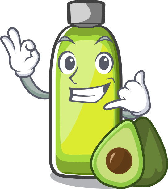 叫我卡通碗里的牛油果油图片下载