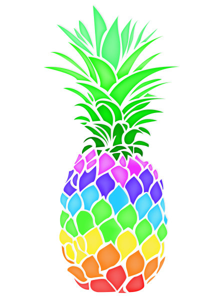 菠萝水果夏季食品图片下载