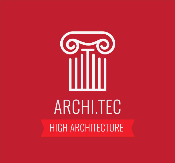 为建筑公司设计的美丽标志图片下载