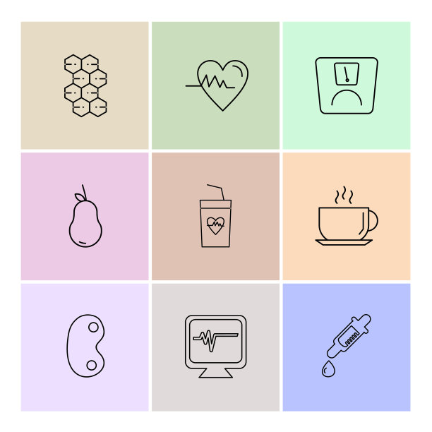 心电滴肾茶果健康图片下载