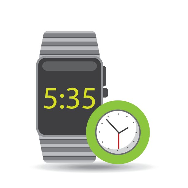 智能手表技术与时钟模拟图片下载