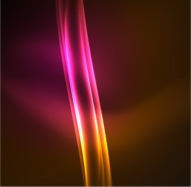 能量线在黑暗中发光图片下载