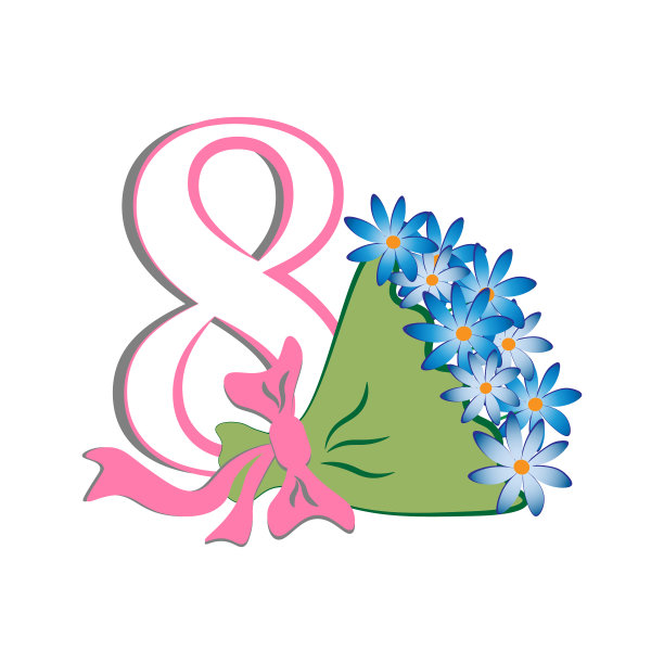 8号是捧花图片下载