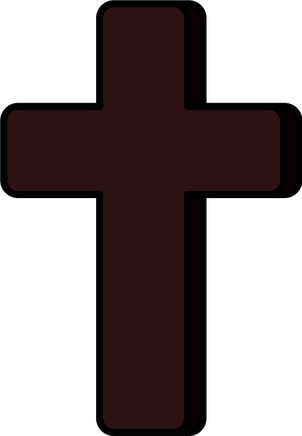 第一次圣餐木制十字架图片下载