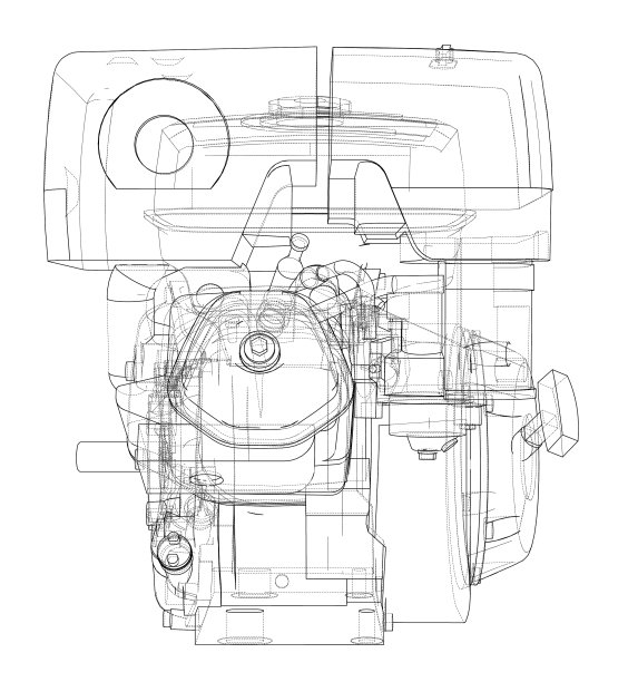 引擎草图图片下载