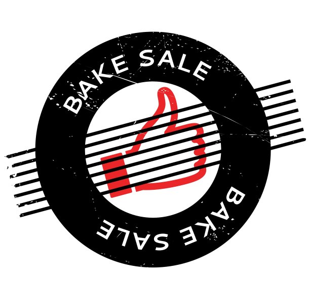 烘烤义卖橡皮图章图片下载