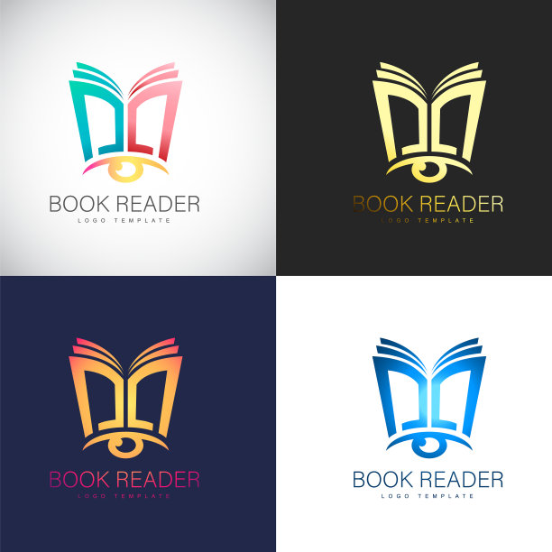 摘要3d图书阅读器标识模板为您图片下载