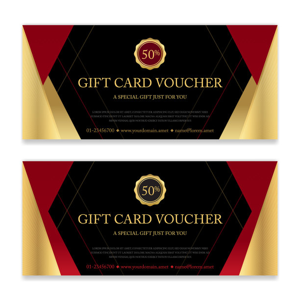 礼品券券或折扣卡图片下载
