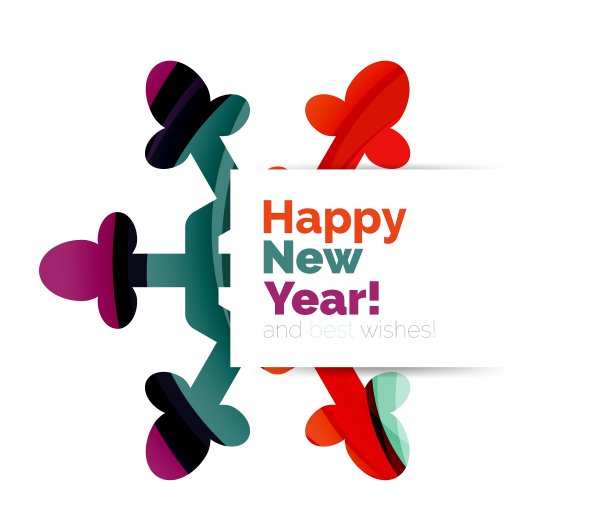 几何圣诞销售或促销广告横幅图片下载