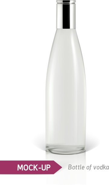 模型伏特加瓶子图片下载