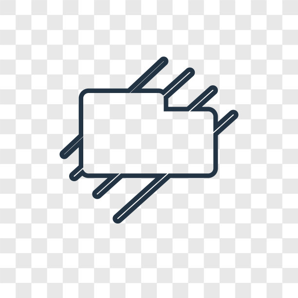 擦拭概念线性图标隔离透明图片下载