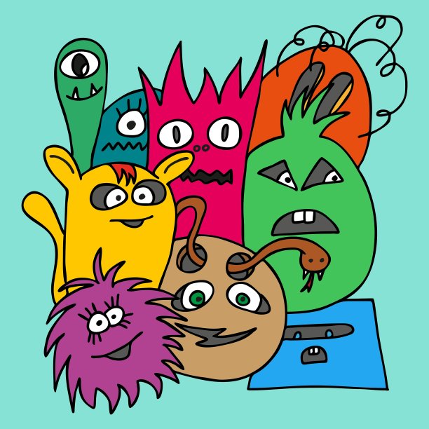 群怪物图片下载