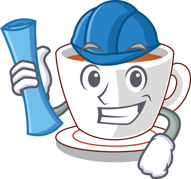 设计师杯薄荷茶造型吉祥物图片下载