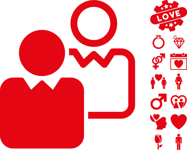 客户可以用情人节礼物作为图标图片下载