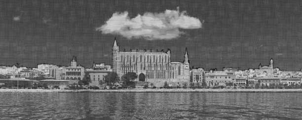 马略卡岛大教堂图片下载