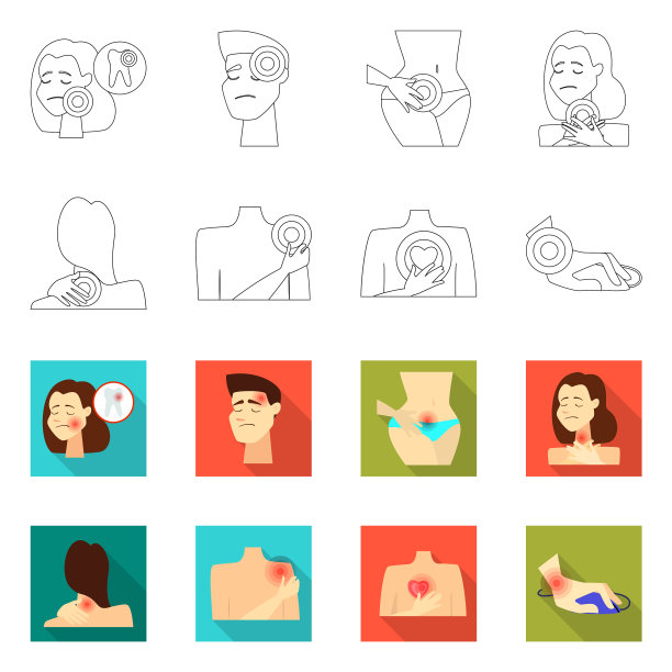 医院及标识的绘制图片下载