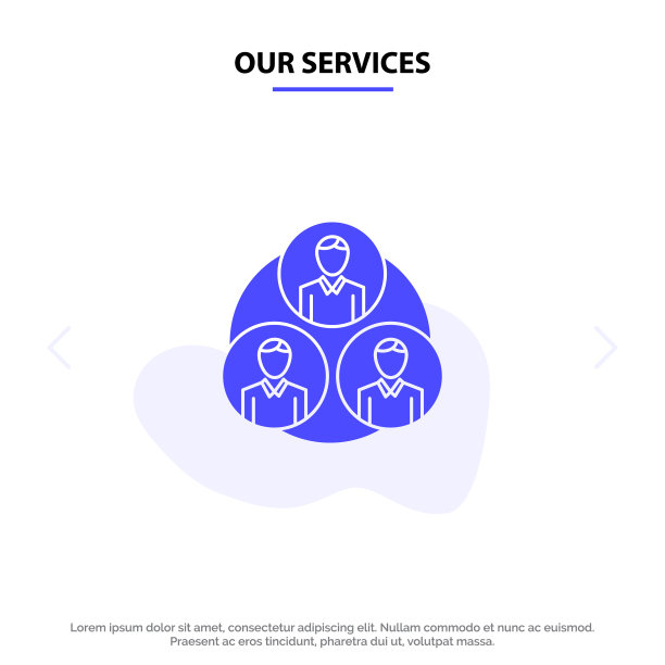 我们的服务人员gang clone circle solid字形图片下载