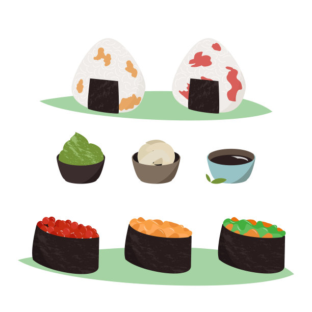 日本料理寿司集日本料理图片下载
