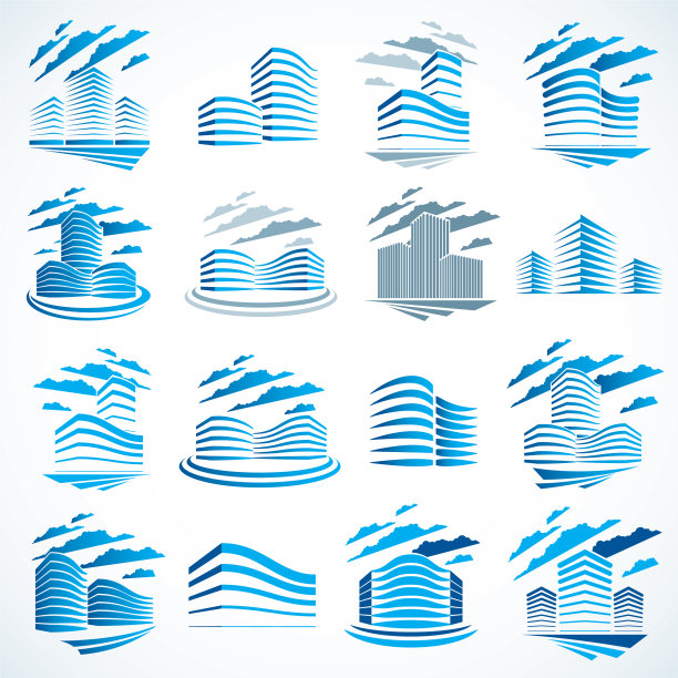 城市建筑商业财务办公室设计图片下载