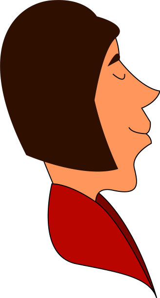 红色的围巾或颜色图片下载