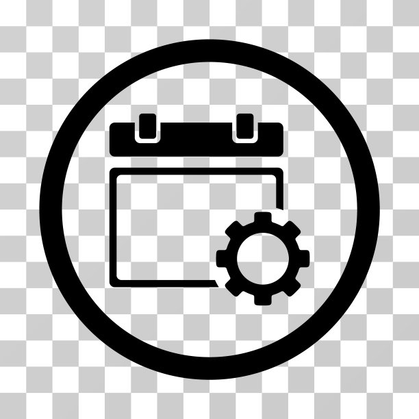 日历选项圆角图标图片下载