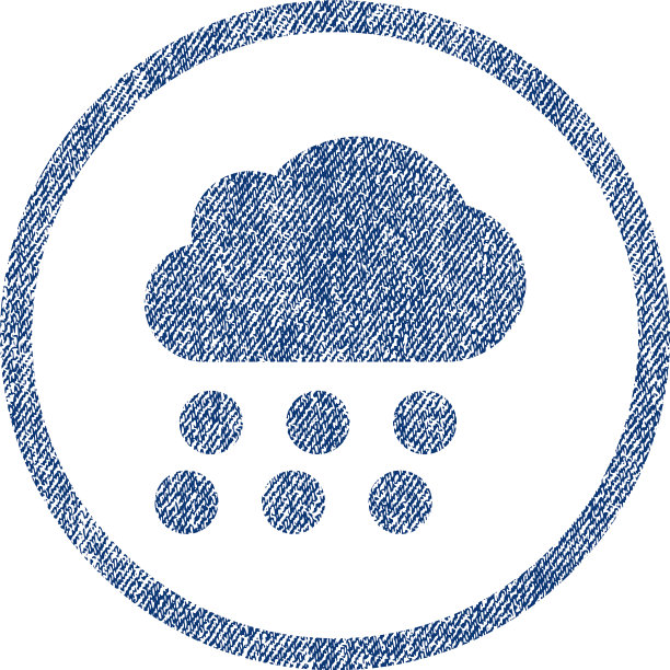 雨云织物纹理图标图片下载