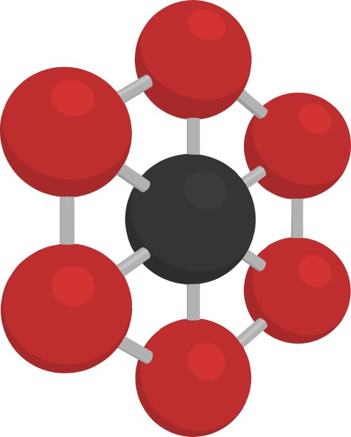 白色分子的科学背景图片下载