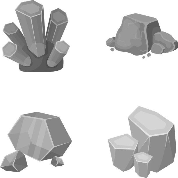 晶体，铁矿，贵重矿物和矿物质图片下载