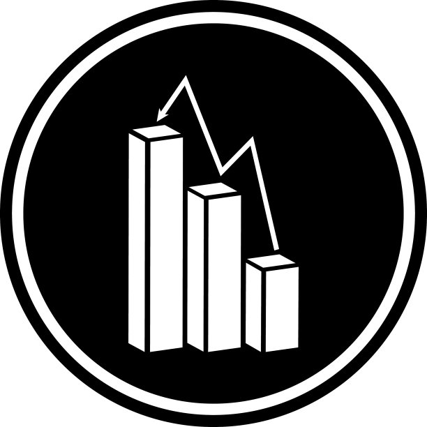 扁平风格数据分析图标图片下载