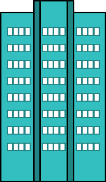 建筑外部孤立图标图片下载