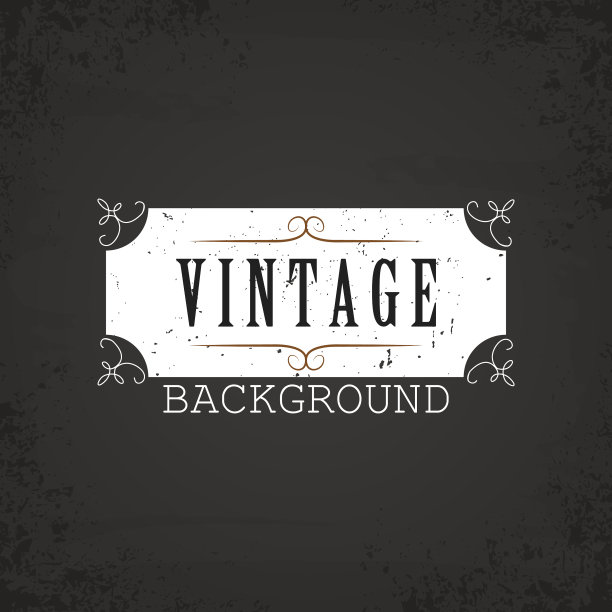 复古背景白色点缀图片下载