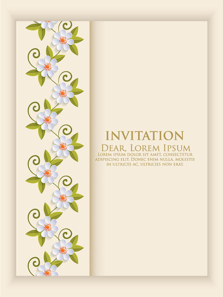 婚礼请柬图片下载