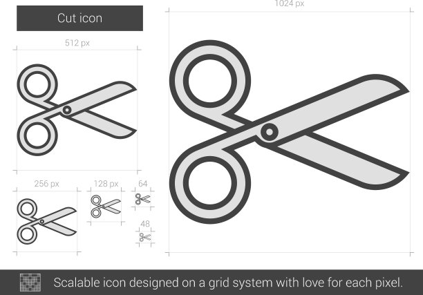 剪线图标图片下载