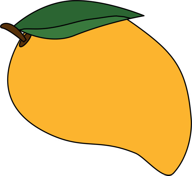 芒果新鲜水果健康图片下载