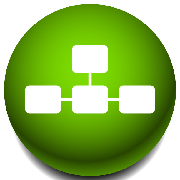 拓扑层次图图标多级别图片下载