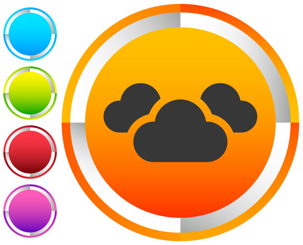 图标与3云的水汽天气湿度图片下载